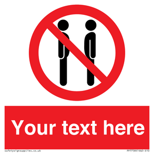 Custom prohibition not face to face